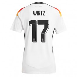 Duitsland Florian Wirtz #17 Thuis tenue Dames EK 2024 Korte Mouw
